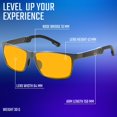 thumbnail image 2 of Gafas que bloquean la luz azul, monturas TR90 de fibra de carbono IBOANN, 2 of 8