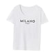 thumbnail image 3 of Camiseta para mujer, ropa de calle, camisetas de verano para mujer, para viajes, deportes, vacaciones, caminar S, 3 of 7
