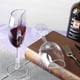 thumbnail image 3 of half wine glass clear glass ideal for red wine, 3 of 4