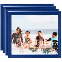 ArtToFrames 20" x 24" Blue Picture Frame, 20x24 inch Blue Wood Poster Frame (WOM-4158), 4 Pack