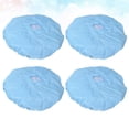 thumbnail image 2 of 4 gorros de taller antiestáticos, a prueba de polvo y para salas blancas, de malla transpirable y poliéster, para trabajo en fábrica, para hombres y mujeres (azul), 2 of 5