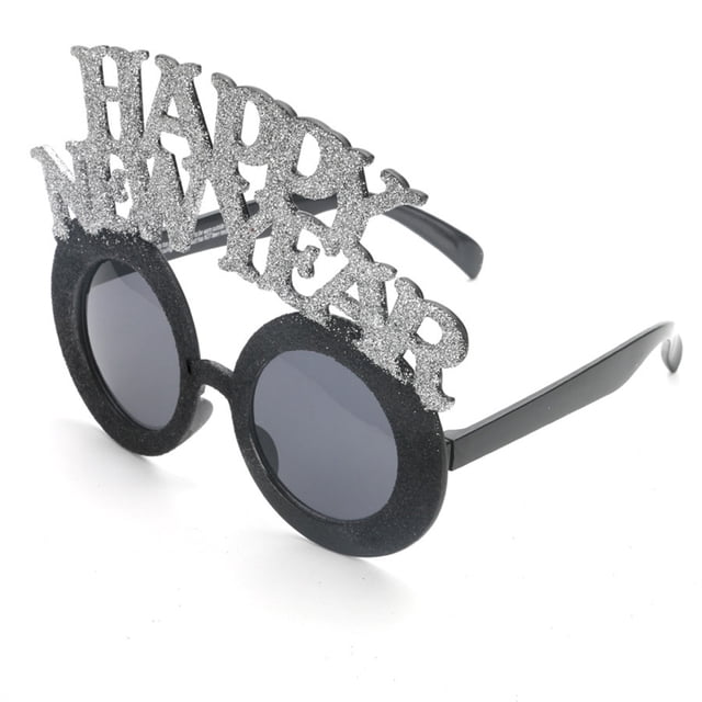 OULII 30Pack Wacky Glasses Ac Pc Material Photo Booth Props For Birthday Party And New Year Party Favors