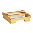 thumbnail image 1 of Kitchen Hanging Disposable Paper Tray Cake Tray Dispenser Solid Wood Storage Rack, 1 of 5