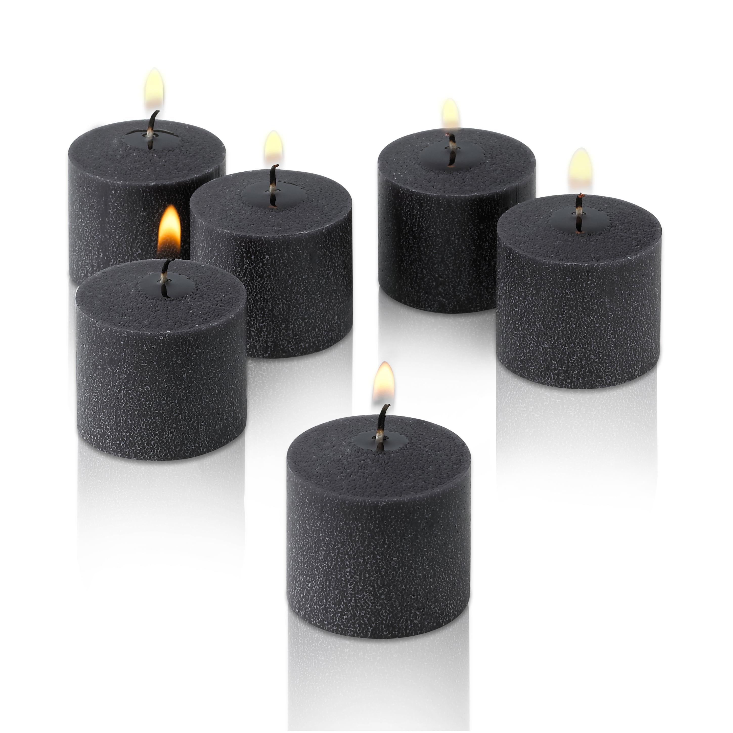 Mega Candles Spell Taper Candles Set of 12 Unscented 10" x 7/8" Chime 