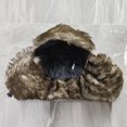 thumbnail image 2 of JM Earflap Trapper Bomber Aviator Russian Trooper Fur Winter Ski Hat Hombres Mujeres,amarillo JM, 2 of 4