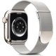 thumbnail image 1 of Upgraded Strap Compatible with Apple Watch 42mm 44mm 45mm 49mm, Magnetic Adjustable for iWatch Series 9 8 7 6 5 4 3 2 1 SE,Starlight, 1 of 4