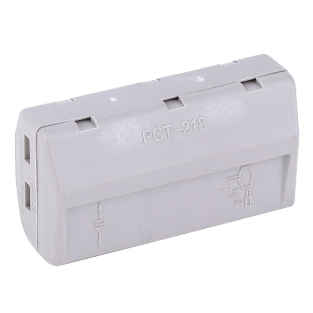 Conector De Cableado, Bloque De Terminales De 250 V 32 A 1 Entrada 7 Salidas Multifuncional Para Cables Duros De 4 Mm² 11-28 AWG
