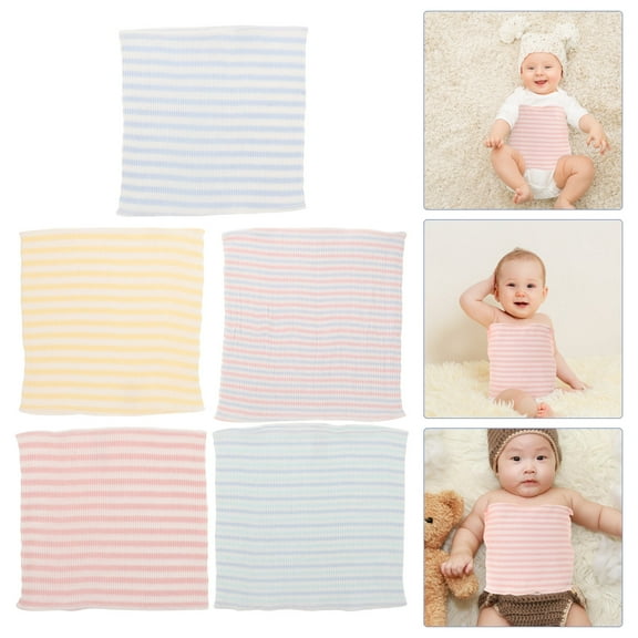 MIPCASE 10pcs Baby Gtube Button Covers Infant Belly Button Band Belly Wraps Hernias Truss For Baby Boys Girls