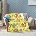 thumbnail image 4 of Animal Crossing Blanket Fuzzy Plush Bed Blanket Cozy Fluffy Air Condition Quilt For Adults Kids, 4 of 6