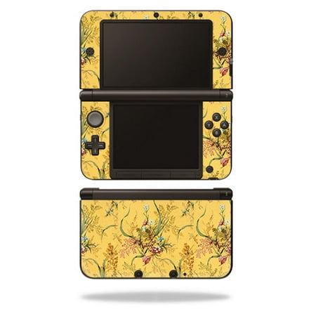 Skin Decal Wrap Compatible With Nintendo 3DS XL Original (2012-2014) Sticker Design Yellow Marble End