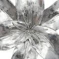 thumbnail image 5 of DecMode Silver Polystone 3D Floral Wall Decor (3 Count), 5 of 10