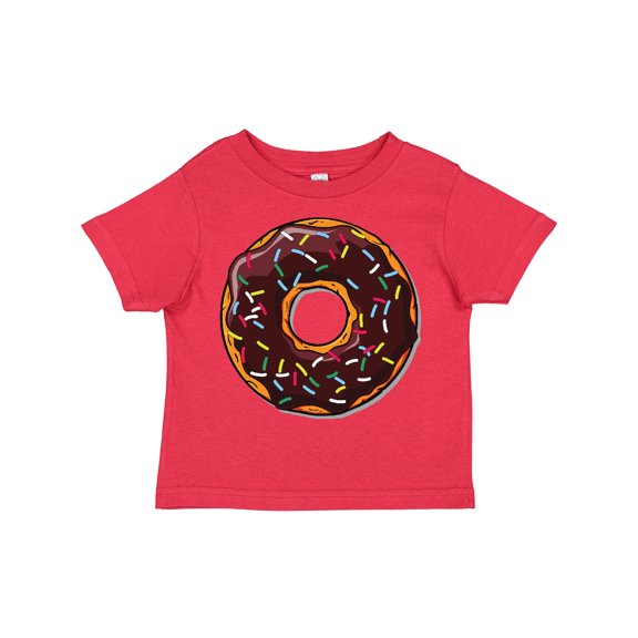 Inktastic Chololate Donut with Sprinkles Boys or Girls Toddler T-Shirt