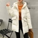 thumbnail image 4 of Puntoco Chaqueta De Invierno De Algodón Para Mujer Con Capucha, Cintura Y Felpa Para Superar El Abrigo Exterior Puntoco Puntoco-1, 4 of 8