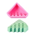 thumbnail image 1 of Forma geométrica irregular Moldes de vela de gel de sílice Silicona Fácil limpio abstracto Molde de horneado hecho a mano para el arte del retrato de arte Fabricación de jabón 50-2486 kenally HA060545-02, 1 of 7