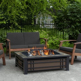 Real Flame Breckenridge Wood Burning Fire Pit Walmart Com