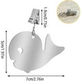 thumbnail image 3 of 6 Pièces Pinces à Nappe en Acier Inoxydable - Usage Extérieur et Intérieur, 3 of 5
