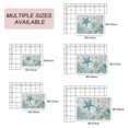 thumbnail image 6 of Teal Starfish Coastal Outdoor Rug 4x6 Ft, Non Slip Washable Area Rug, Summer Beach Coral Nautical Ocean Patio Rugs Carpet Runner, Large Floor Mat for Indoor/Outdoor Deck Porch Camping, 6 of 8