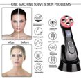 thumbnail image 2 of 5-in-1 Rf Ems Skin Beauty Device, Wrinkle Removal And Firming Skin Care(black), 2 of 5