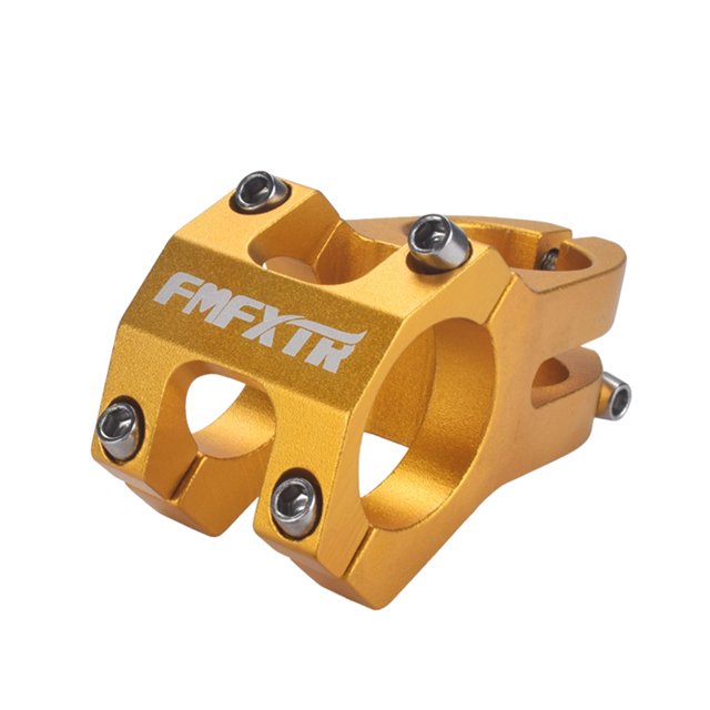 Eigraketly Vástago de manillar de bicicleta, vástago de bicicleta de 31,8 MM, vástago de manillar de bicicleta, piezas de aleación de aluminio para Ciclismo dorado Eigraketly OD0516-03
