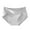 Gray, variant on Women's Cotton Underwear High Waisted Full Coverage Ladies Panties Solid Color Lightweight Stretch Briefs