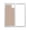Beige Brown, variant on Beige Solid Color Window Privacy Film, Aesthetics Contemporary Luxury Static Cling UV Sun Blocking Tint Film Heat Control Windows Films for Bedroom Bathroom, Window Stickers 17.7"x39.3"
