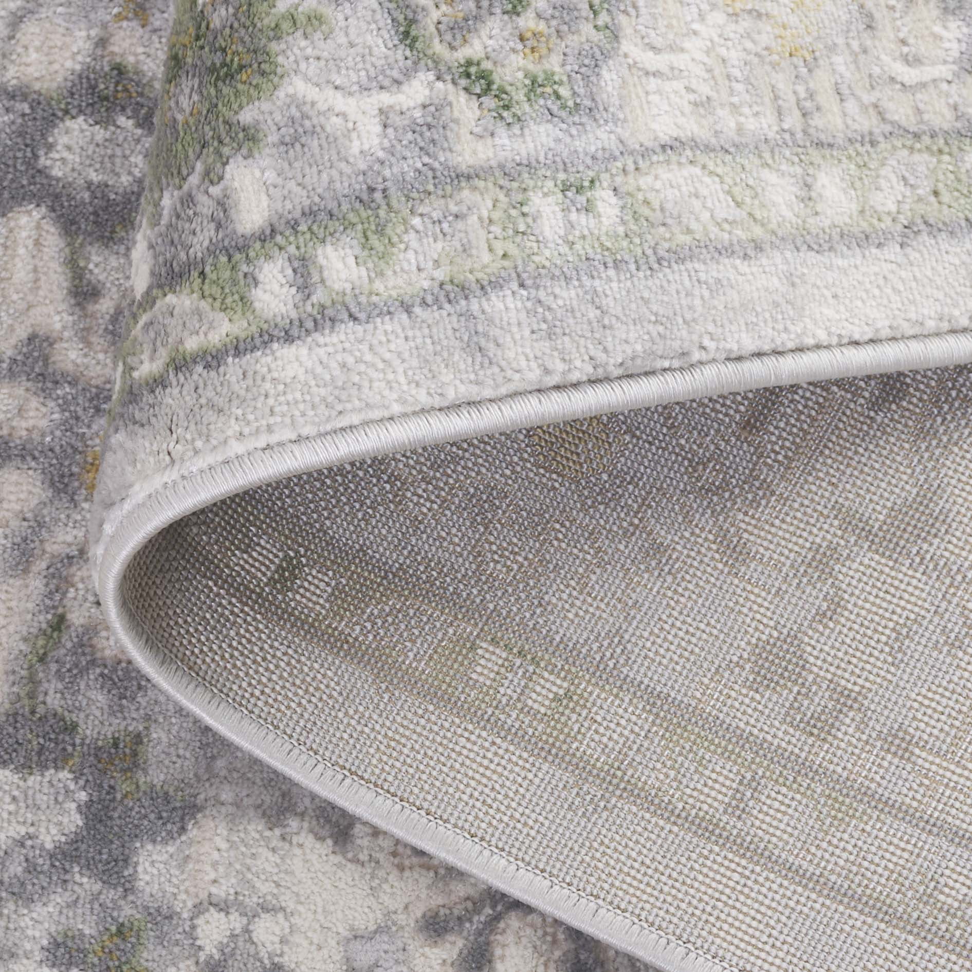SAFAVIEH Prestige Malvina Oriental Area Rug, Ivory/Gray, 4' x 6'