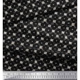 thumbnail image 3 of Soimoi Polyester Crepe Fabric Check & Geometric Print Sewing Fabric Yard 52 Inch Wide, 3 of 5