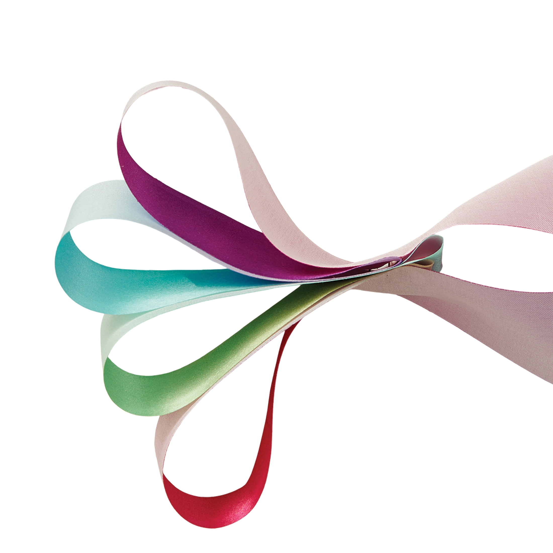 (2 pack) Justice 2PK Dance Ribbons, 6.6FT Length, Gradient Color, Ages 6+