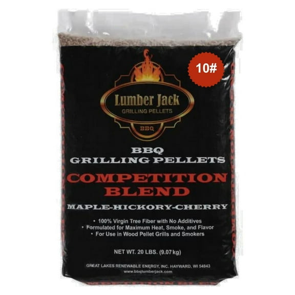 Lumber Jack Maple Hickory Cherry Grill Wood Pellets, 10 lbs