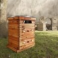 thumbnail image 2 of QinaQin 10-Frame Langstroth Bee Hive Kit with Observation Window, Wood, 2 of 8