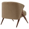 thumbnail image 6 of NPD Furniture Florence 20.5" Fabric Accent Chair in Havana Cream/Brown, 6 of 8