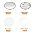 thumbnail image 3 of 1.25inch Blank Button Making Supplies,10Pcs Badge Parts for Button Maker Machine, 3 of 5