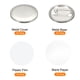 thumbnail image 3 of Suministros para hacer botones en blanco de 1.25 pulgadas, 10 piezas de partes de insignias para la máquina de hacer botones, 3 of 5