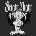 thumbnail image 2 of Mens Garfield Dracula Cat Fright Night Cape T Shirt, 2 of 5