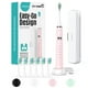 thumbnail image 1 of COSLUS Cepillo de dientes eléctrico para adultos y adolescentes: cepillo de dientes inalámbrico recargable para adultos y adolescentes jóvenes con estuche de viaje portátil, 5 modos 47000 VPM cepillos, 1 of 5