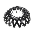 thumbnail image 1 of Garras de nido de pájaro de moda, clips para el cabello para mujeres, 1 pieza negra, 1 of 5