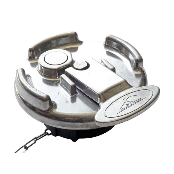 Road King Truck Parts Non-Locking Aluminum Lever Style Diesel Fuel Cap for Peterbilt