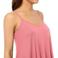thumbnail image 4 of Women's Flowy Tank Tops Spaghetti Adjustable Strap Basic Cami Loose Fit Camisole, 4 of 6