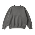thumbnail image 3 of Gytharion Women's Oversized Sweatshirts Crew Neck Drop Shoulders Solid Color Soft Cozy Comfortable Pullover Tops Lounge Classic Basic Pullovers, 3 of 5