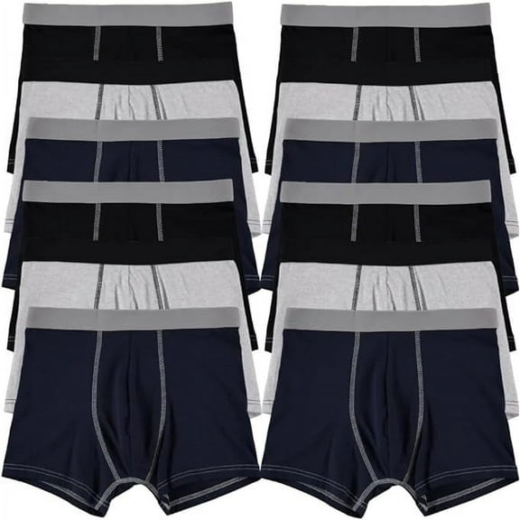 BILLIONHATS 1200 Count of Wholesale Mens Boxer Briefs, Assorted Sizes Pallet Bulk Underwear for Men, Popular Homeless Shelter Charity Donation