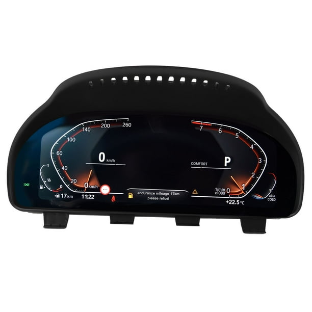 Instrumento LCD para automóvil Bling Bling Tablero digital Pantalla HD 12,3 pulgadas