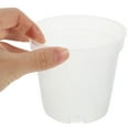 thumbnail image 3 of Homoyoyo Transparent Plastic Plant Pots for and Landscaping, 30 Pieces PP Containers, 3 of 5