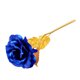 thumbnail image 2 of Xihbxyly Rosa Dorada, Rosa Bañada En Oro de 24 Quilates, Elegante Figura de Oso, Regalo Romántico, Ideal para Aniversario, San Valentín, Día de La Madre, Navidad, Incluye Base, 25 Cm de Altura., 2 of 3