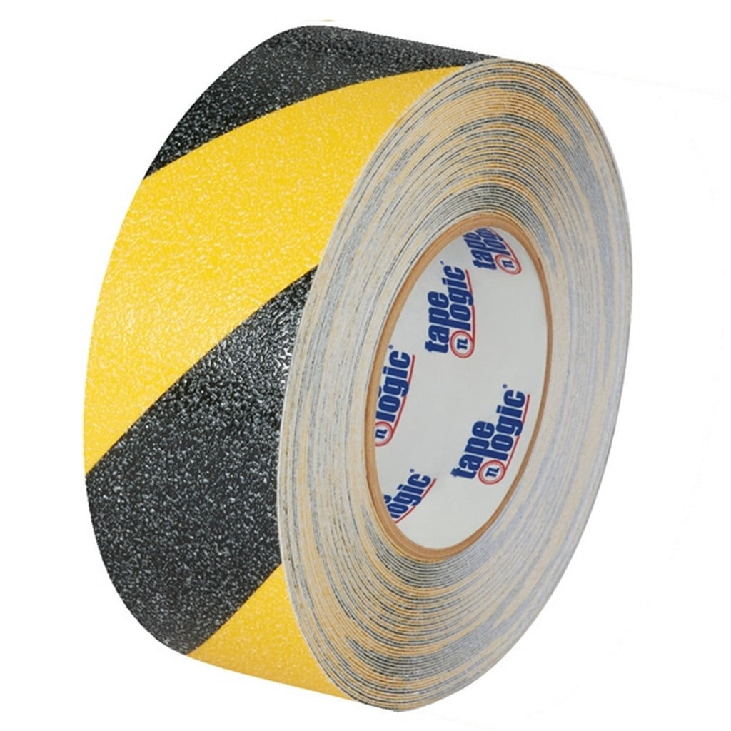 Tape Logic Heavy-Duty Anti-Slip Tape Black/Yellow 2" X 60 Ft Roll
