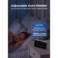 thumbnail image 4 of Mpow Alarm Clock, Mirror-finish, Digital Alarm Clock for Bedroom, Adjustable Brightness, Customizable Alarms, Automatically Dim at Night, Progressive Volume, DST, 4 of 12