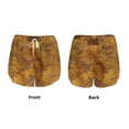 thumbnail image 6 of Goofa Vintage Map Printed Women 2 in 1 Running Shorts,Quick Dry Athletic Workout Shorts,High Waisted Athletic Shorts with Liner Pockets-XX-Large, 6 of 9