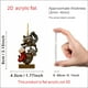 thumbnail image 2 of Ornamento Acrílico Raccoón Pendeente 2D, Acuario Christmas Ornament, Pared Christmas Décor, Colgante Navideño Acrílico, Para Salón, 8x6cm, Acrílico Transparente, Para Exterior, Colgante de Navidad,, 2 of 7