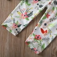 thumbnail image 6 of Seyurigaoka Kids Baby Girl Floral Clothes Top T-shirt Legging Pant Outfits Clothing Set, 6 of 8