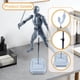 thumbnail image 4 of Soporte para muñecas, soporte para muñecas, altura ajustable para figuras grandes de 1/3 y 1/4 Blanco, 4 of 4