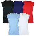 thumbnail image 4 of Men's Performance Moisture Wicking Active Short Sleeve & Muscle Tee (5-Pack), 4 of 7